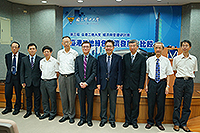 Prof. Fung Tung (3rd from right), Associate Vice-President of CUHK attends a Seminar on Humanities, Economics and Management between Hong Kong and Taiwan